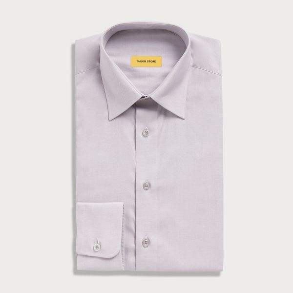 Light gray oxford shirt Tailor Store